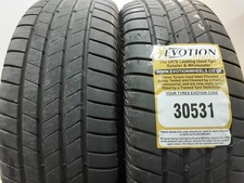 1955516 BRIDGESTONE 195 55 16 87V TURANZA Used Part Worn 6.4mm x 2 Tyres