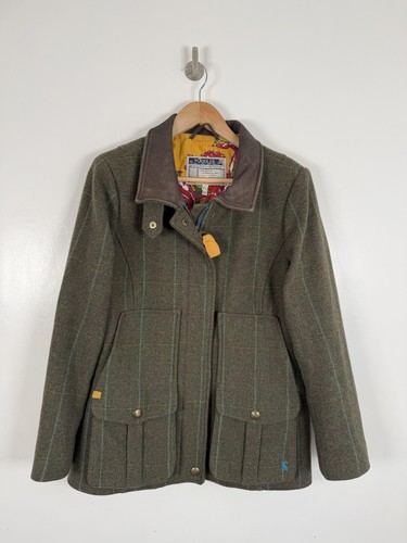 Joules tweed jacket - tweed, 14