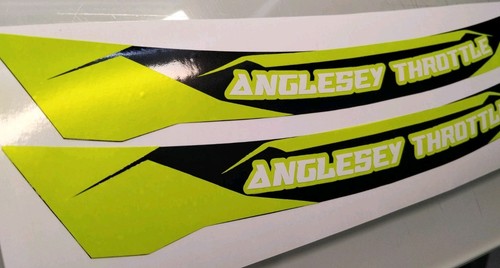 Helmet visor sticker - visor, decal