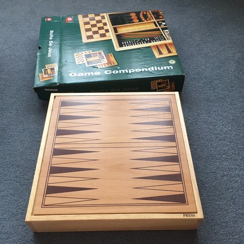 Pintoy wooden game compendium - wooden,