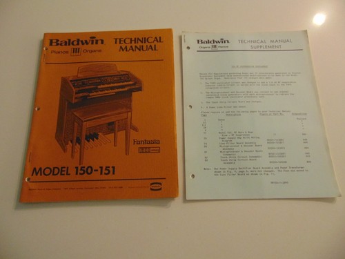 Baldwin organ mco - baldwin, series