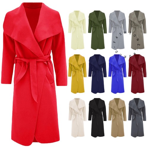 Womens belted duster jacket - womens,