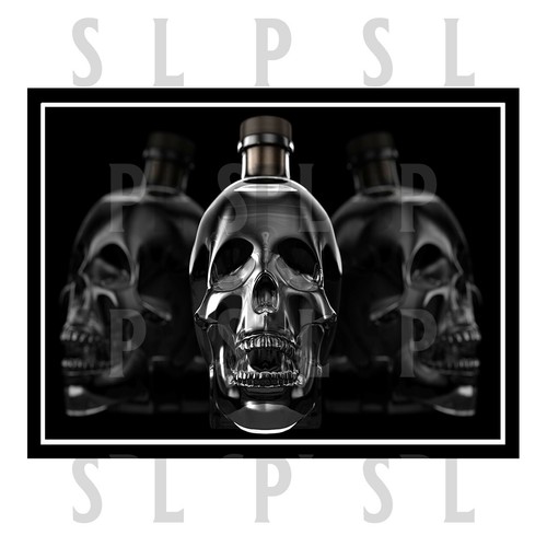 Crystal head vodka metal - head,