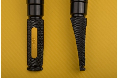 Black gold pair - of, foot