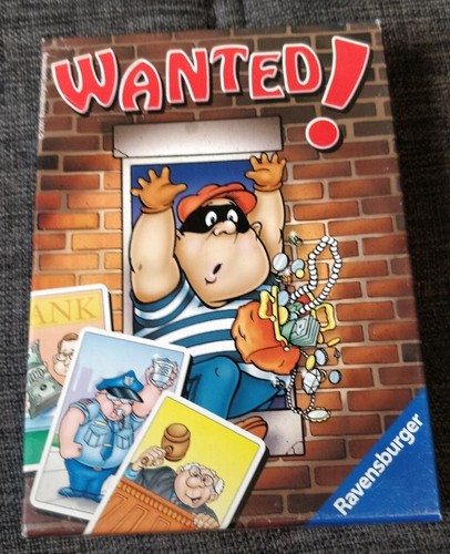 Wanted card game ravensburger - card,