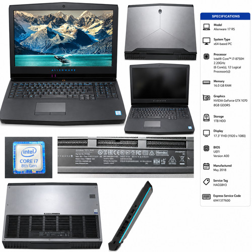 Alienware 3 gaming - 17,