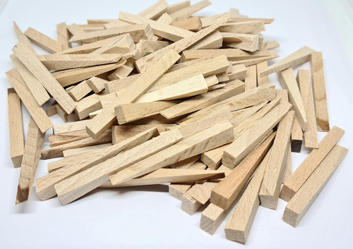 Small wooden wedges hardwood - wooden,
