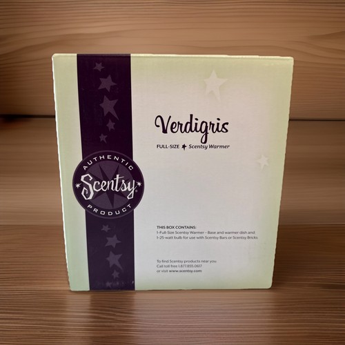 New scentsy verdigris - new, wax
