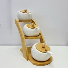 Modern Ceramic Condiment Jar