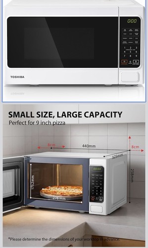 Toshiba liter 800w digital - 20,