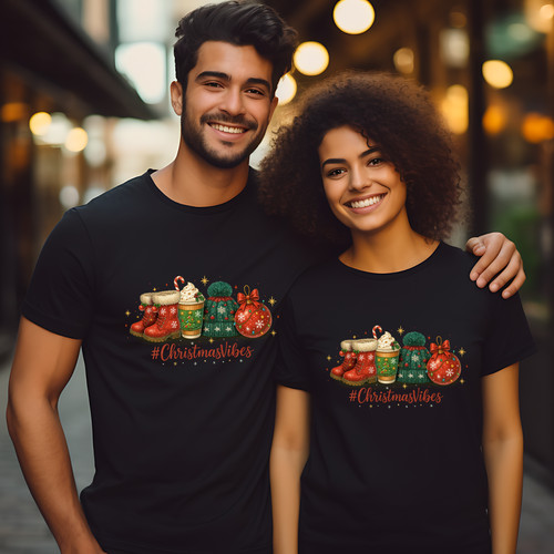 Christmas vibes shirt - vibes,