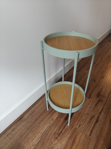 Scandinavian metal side table - scandinavian,