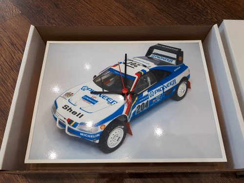 Wall clock rally car quartz - clock,