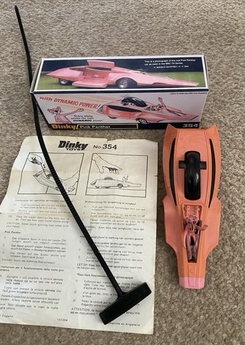 Pink panther 1970 dinky - panther,