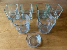 7 Small Empty Candle Jars/containers