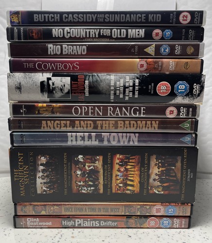 Western dvd bundle job - dvd, lot