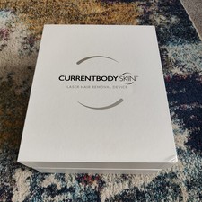 CurrentBody Skin Laser Hair Removal Device In White With Box And Accessories