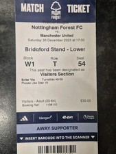 Nottingham Forest vs Man