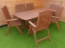 Outdoor Hardwood Furniture Set