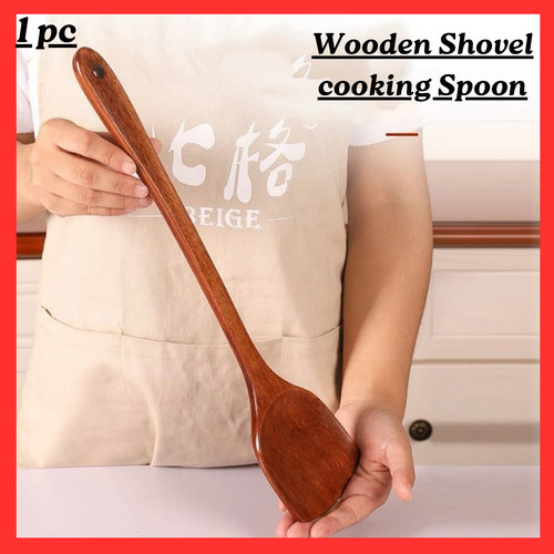 Wooden wok shovel cooking - wok,