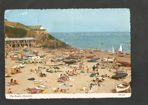 Postcard wales abersoch beach - abersoch,