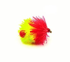 3 BLOB Egg Laying COCKTAIL Flies UV Blobs BUNG Lure Trout FLY Fishing Size 10 12