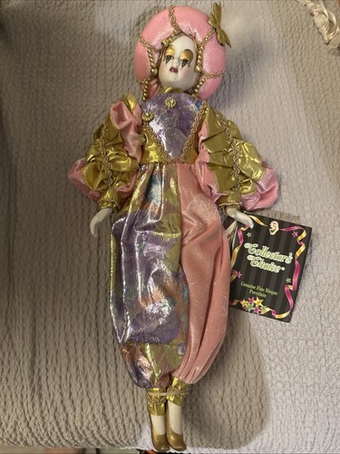 Mardi gras clown - clown, girl