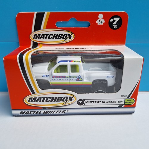 Matchbox chevrolet silverado - matchbox,