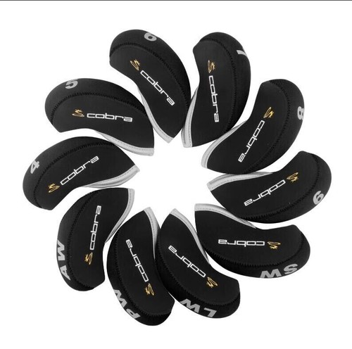 10pcs golf iron headcovers for - headcovers,