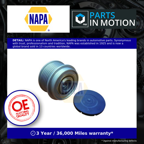 Overrunning alternator pulley - overrunning,