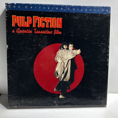 Pulp fiction laserdisc 1994 - fiction,
