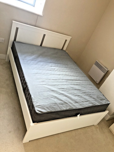 Ikea hemnes double bed and - ikea,