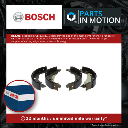 Brake shoes set 0986487549 - set,