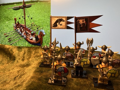 10x minis dark age vikings - 10x,