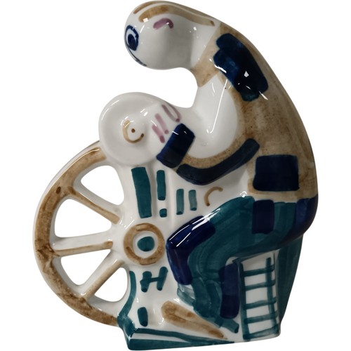 Sargadelos ceramic figurine - ceramic,