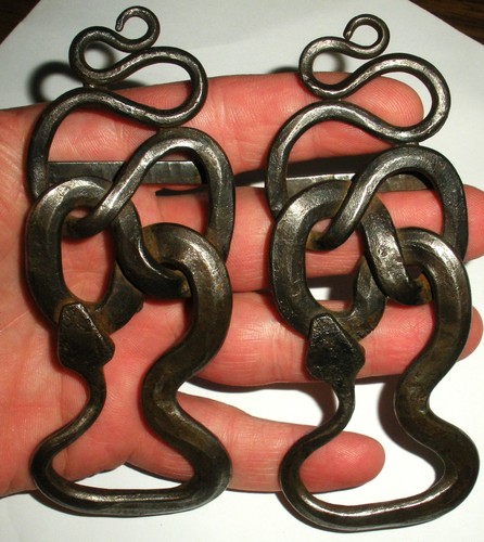 Vintage navajo snake coiled - navajo,
