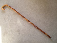 Beautiful New Craftsman Shepherds Crook Handle Walking Stick  52W