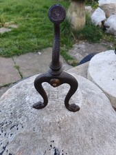 Single Antique Cast Iron Fire