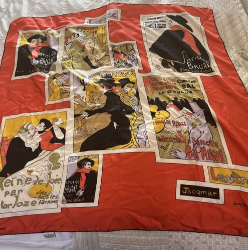 Jacqmar vintage silk scarf - vintage,