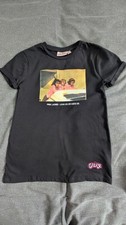 LADIES BLACK GREASE " PINK LADIES" T SHIRT SIZE 2XS - 4/6
