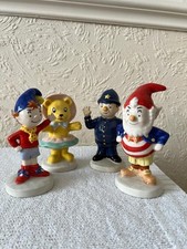Royal Doulton Porcelain figure Set 1998. Noddy, Big Ears, Mr Plod, Tessie Bear.