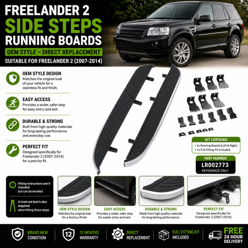 Side steps running boards - running,