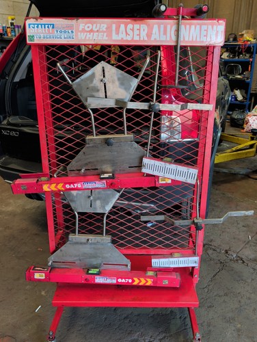 Sealey four wheel laser - four-wheel,