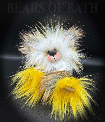 Pineapple faux fur - 5-6,