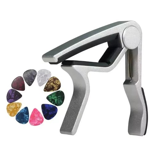 Quick release guitar capo - release,
