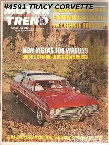 March 1964 motor trend - 1964, olds