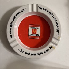 Vintage Courage Tavern Ashtray