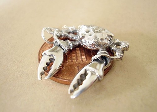 Wonderful crab with moving - with,