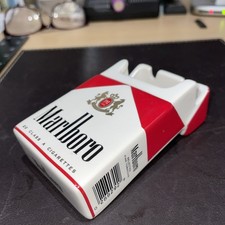 Marlboro Ceramic Cigarettes Packet Ash Tray IMMACULATE CONDITION.