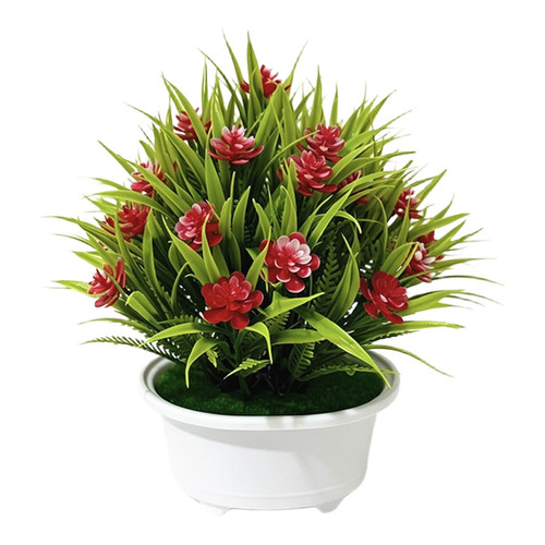 Vibrant artificial rose plant - vibrant,